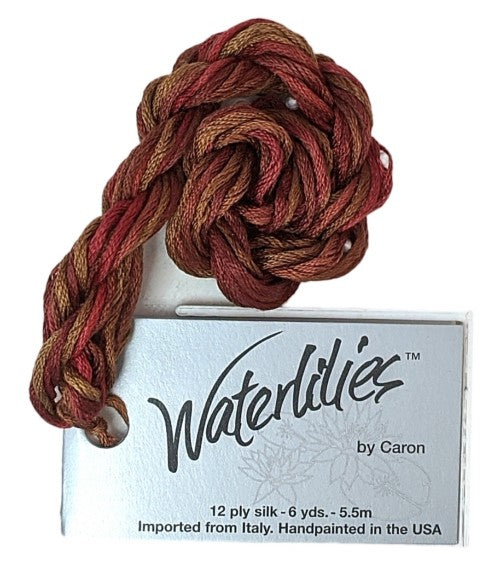 Caron Collection Hand Dyed Waterlilies / 306 Old Brick