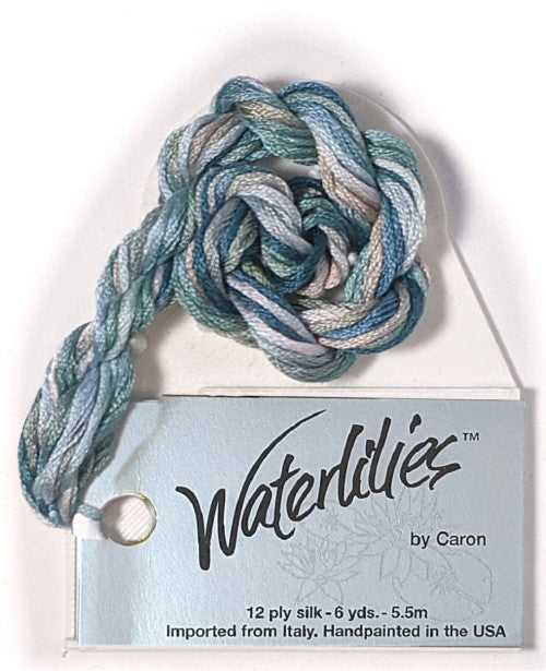 Caron Collection Hand Dyed Waterlilies / 107 Spruce