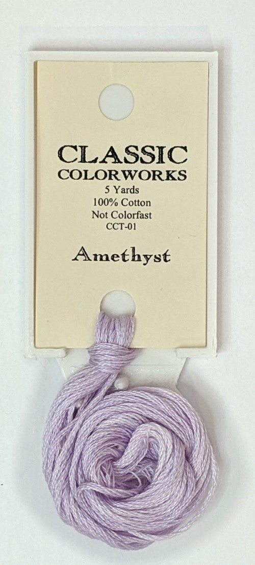 Classic Colorworks Cotton Floss / 001 Amethyst