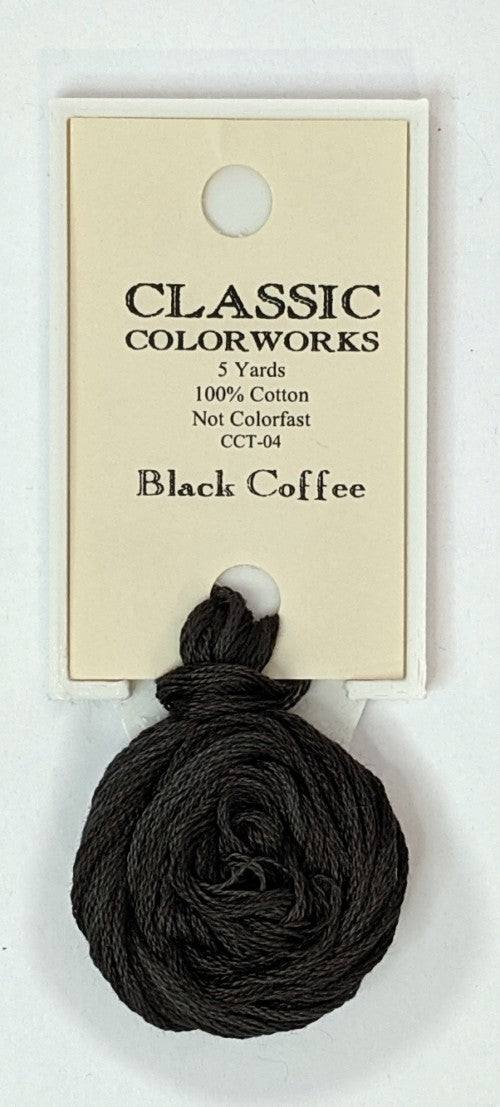 Classic Colorworks Cotton Floss / 004 Black Coffee