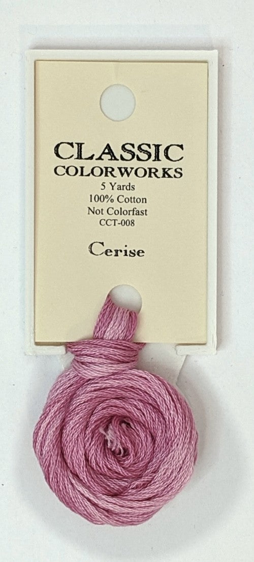 Classic Colorworks Cotton Floss / 008 Cerise