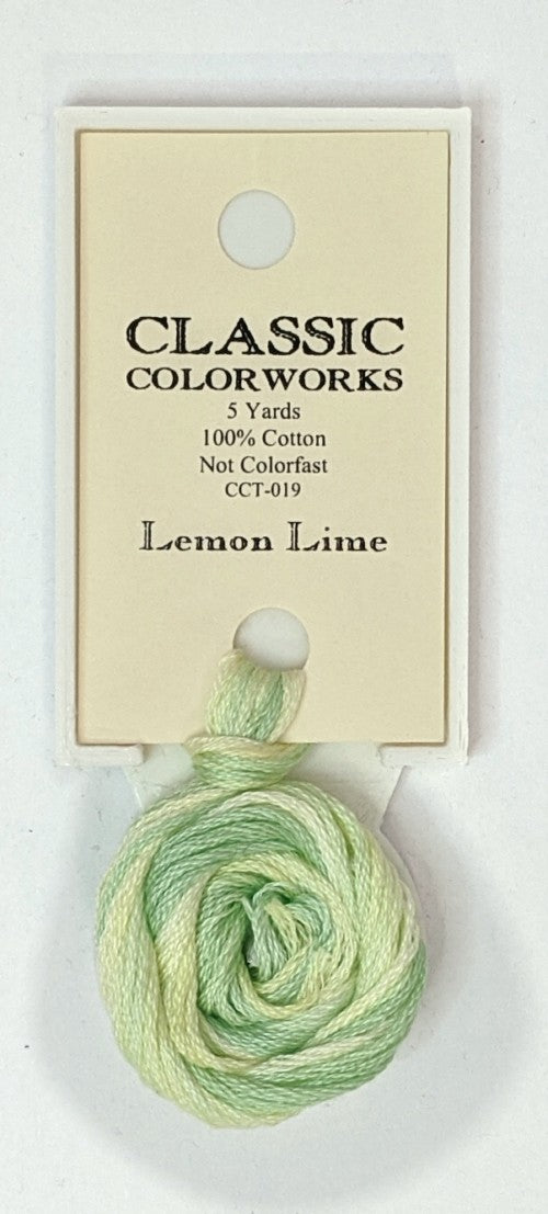 Classic Colorworks Cotton Floss / 019 Lemon Lime