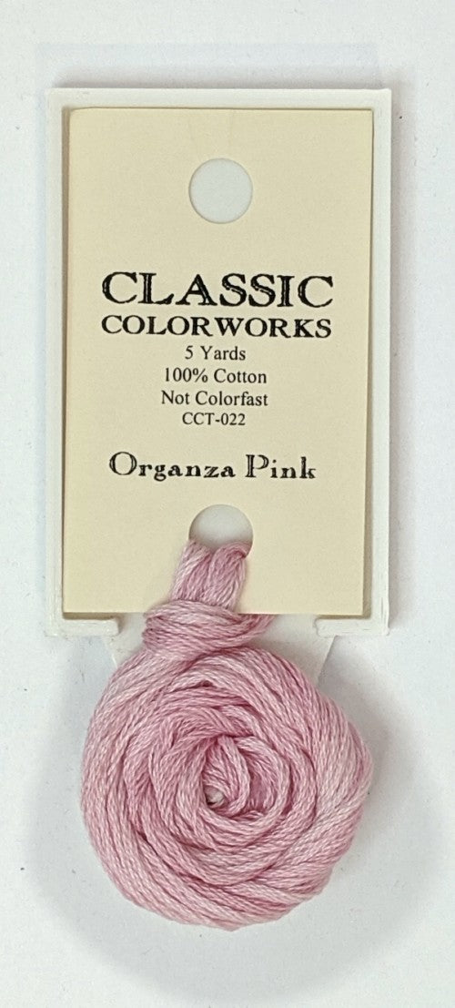 Classic Colorworks Cotton Floss / 022 Organza Pink