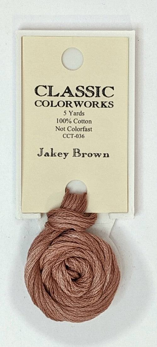 Classic Colorworks Cotton Floss / 036 Jakey Brown