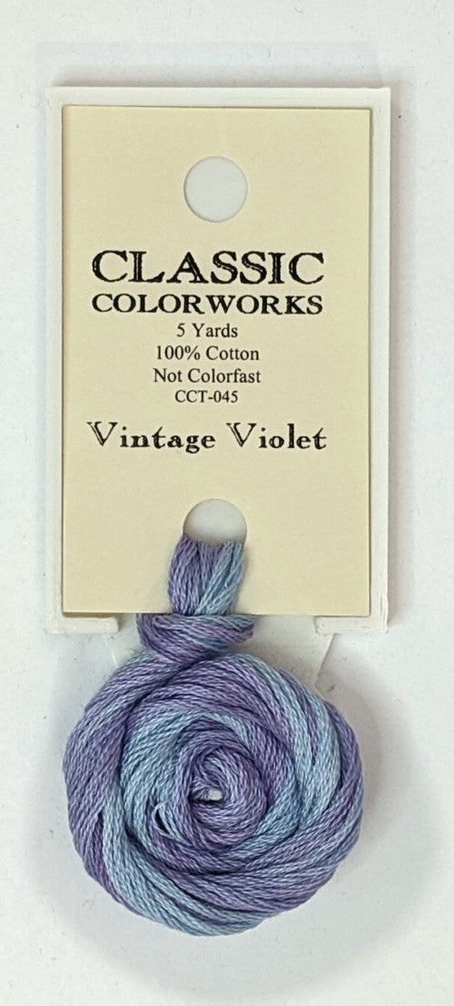 Classic Colorworks Cotton Floss / 045 Vintage Violet