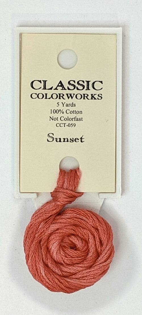 Classic Colorworks Cotton Floss / 059 Sunset