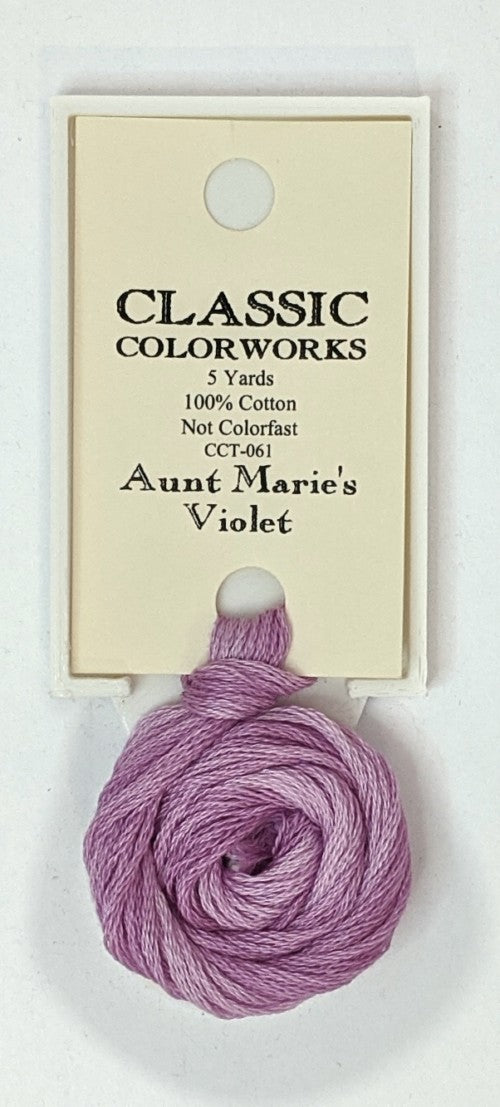 Classic Colorworks Cotton Floss / 061 Aunt Maries Violet