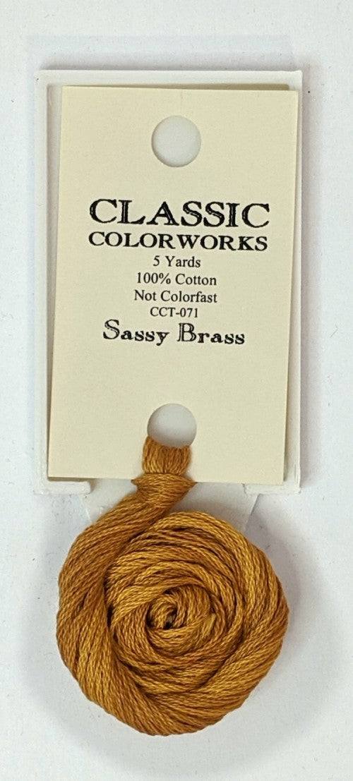 Classic Colorworks Cotton Floss / 071 Sassy Brass