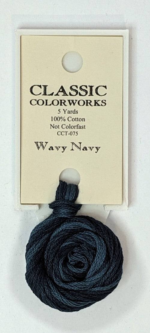 Classic Colorworks Cotton Floss / 075 Wavy Navy