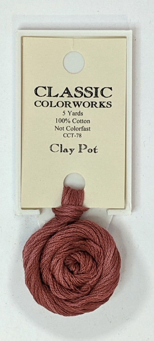 Classic Colorworks Cotton Floss / 078 Clay Pot