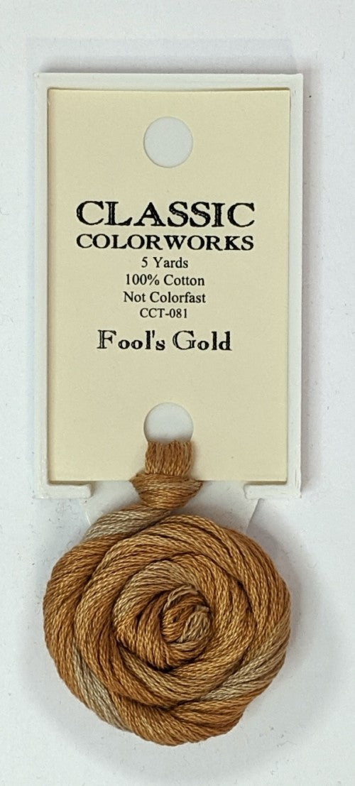 Classic Colorworks Cotton Floss / 081 Fools Gold