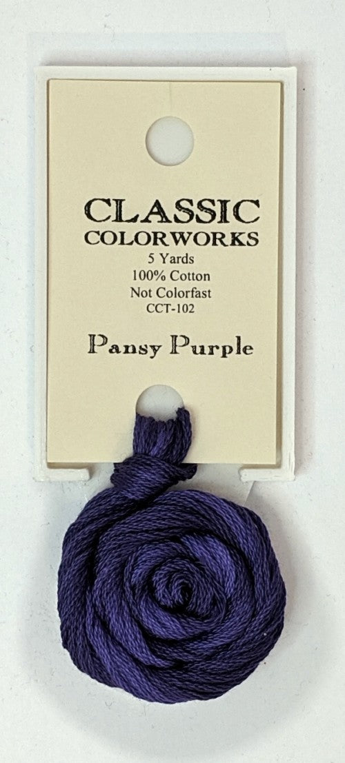 Classic Colorworks Cotton Floss / 102 Pansy Purple