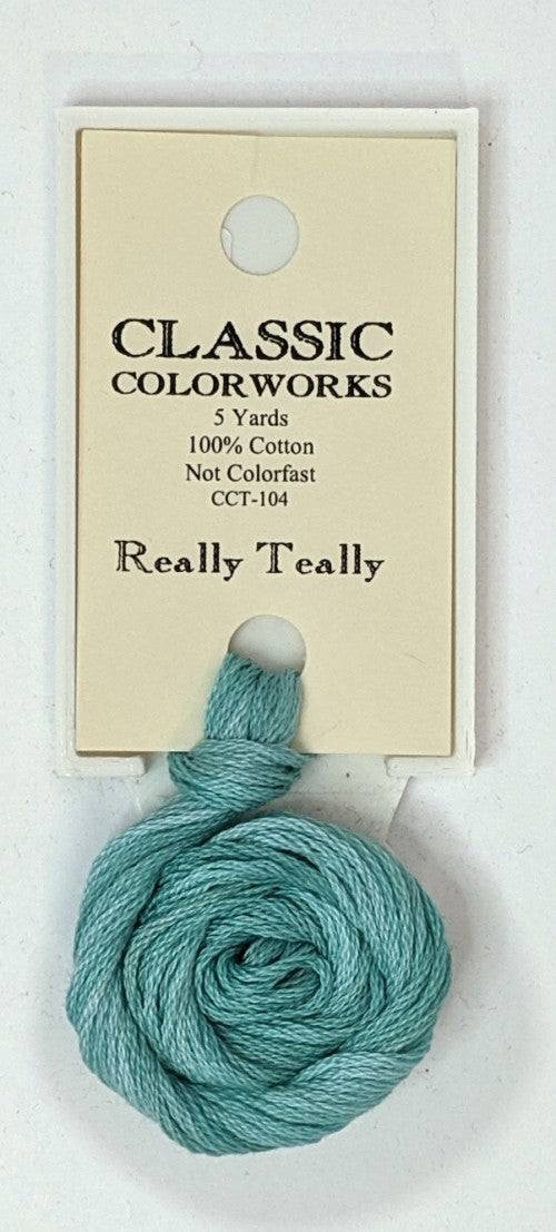 Classic Colorworks Cotton Floss / 104 Really Teally