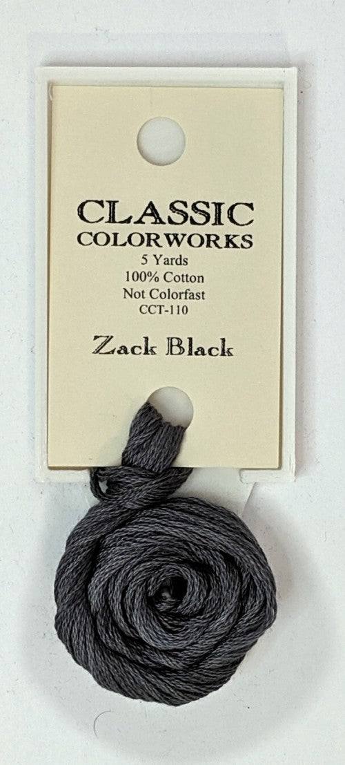 Classic Colorworks Cotton Floss / 110 Zach Black