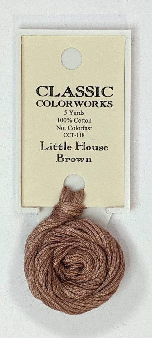 Classic Colorworks Cotton Floss / 118 Little House Brown