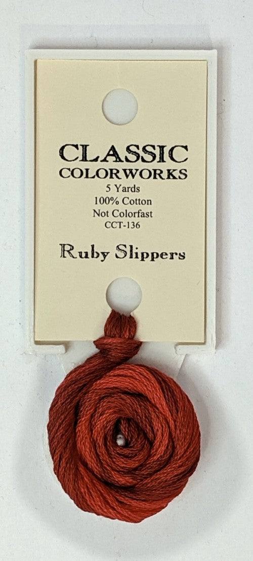 Classic Colorworks Cotton Floss / 136 Ruby Slippers