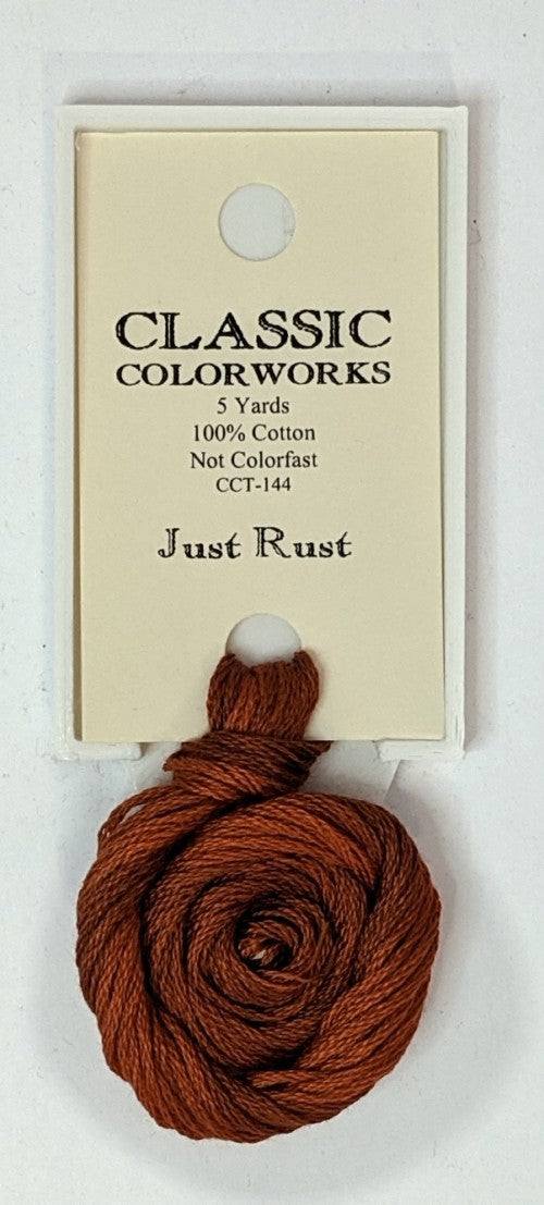 Classic Colorworks Cotton Floss / 144 Just Rust