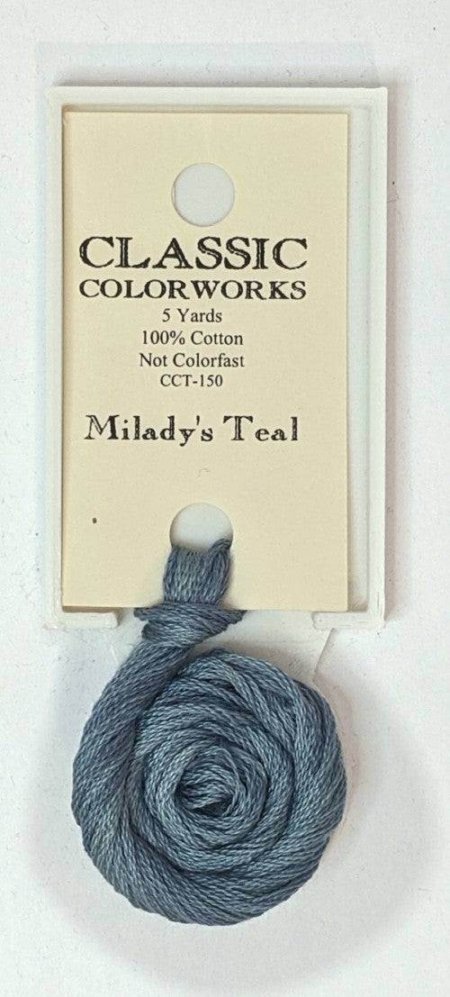 Classic Colorworks Cotton Floss / 150 Miladys Teal