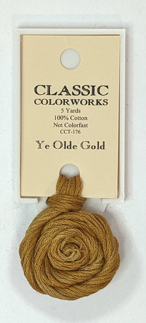 Classic Colorworks Cotton Floss / 176 Ye Olde Gold