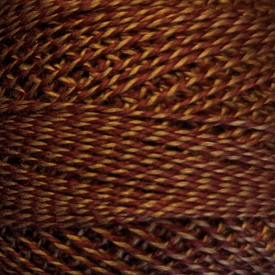 Valdani Variegated Pearl Cotton Ball Size 8 - 73yd / PT21 Fox Tail