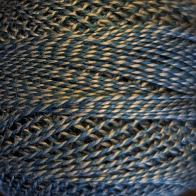 Valdani Variegated Pearl Cotton Ball Size 8 - 73yd / PT23 Forget-Me-Knot
