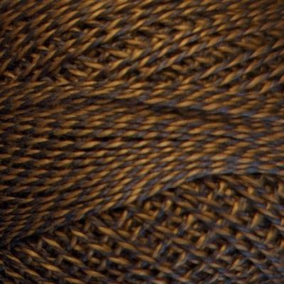 Valdani Variegated Pearl Cotton Ball Size 12 - 109yd / PT29 Red Chestnut