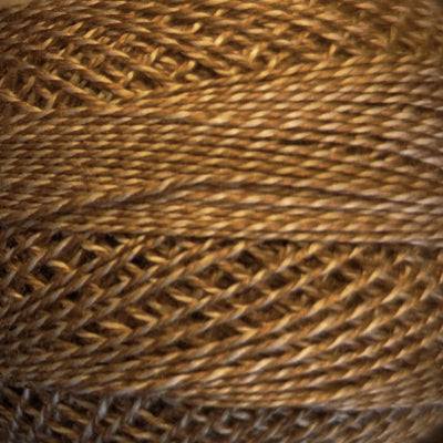 Valdani Variegated Pearl Cotton Ball Size 12 - 109yd / PT31 Golden Fur