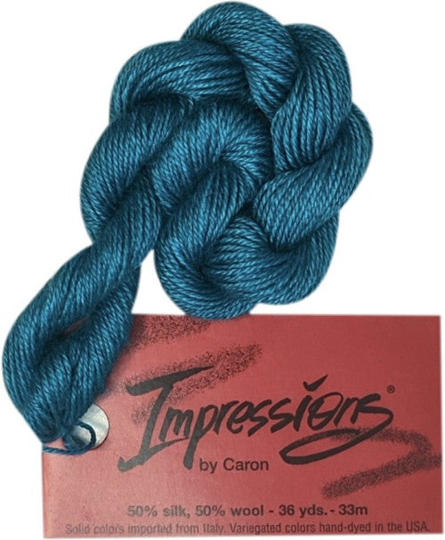 Caron Collection Impressions - Solid / 8123 Teal Blue