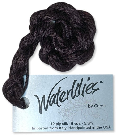 Caron Collection Hand Dyed Waterlilies / 315 Coal