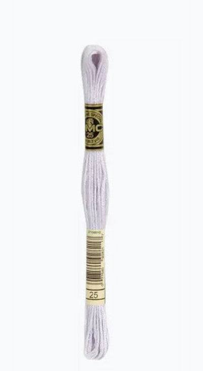 DMC 6 Strand Cotton Embroidery Floss / 25 Ultra Light Lavender