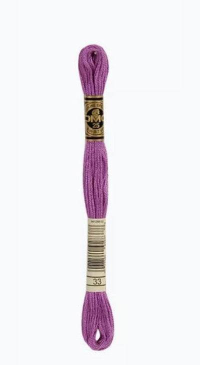 DMC 6 Strand Cotton Embroidery Floss / 33 Fuchsia