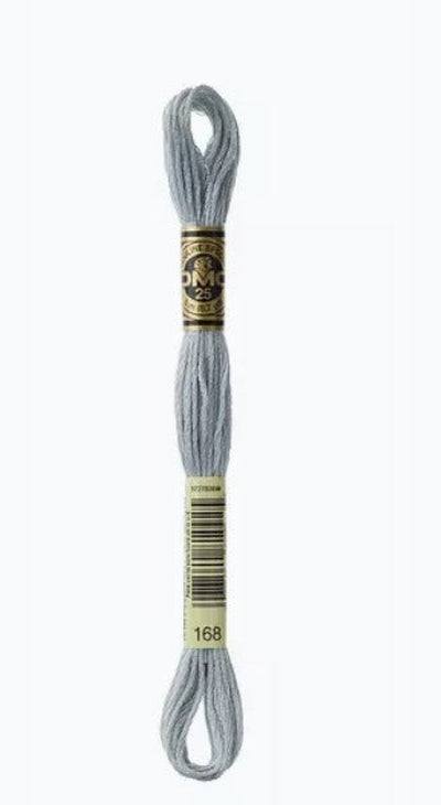 DMC 6 Strand Cotton Embroidery Floss / 168 V LT Pewter