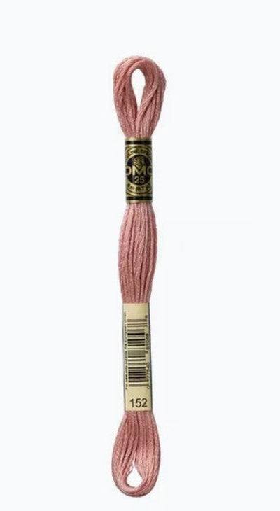 DMC 6 Strand Cotton Embroidery Floss / 152 MD LT Shell Pink