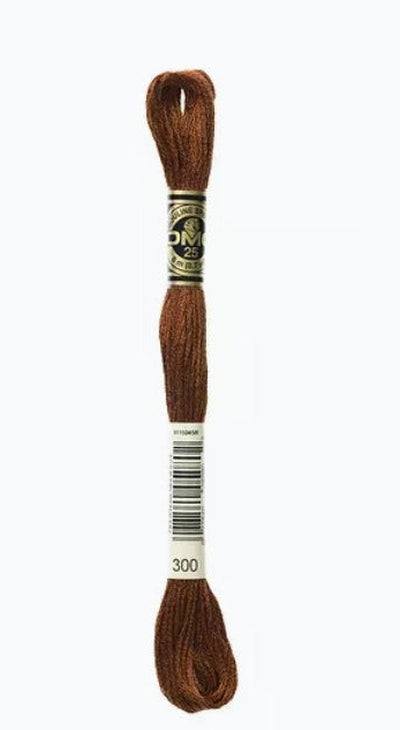 DMC 6 Strand Cotton Embroidery Floss / 300 V DK Mahogany