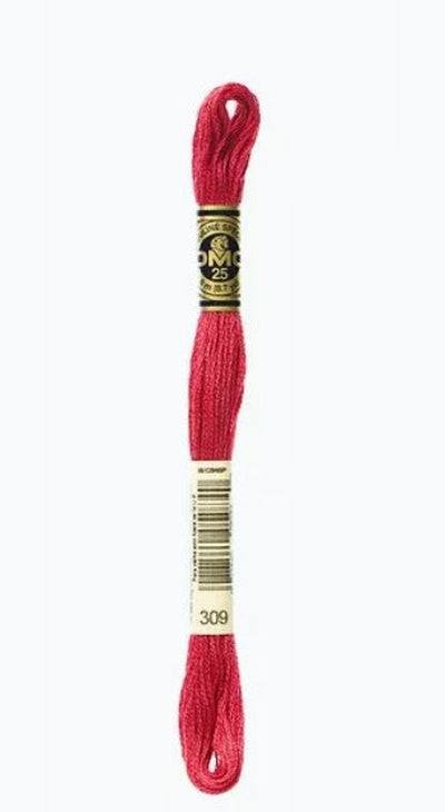 DMC 6 Strand Cotton Embroidery Floss / 309 DK Rose