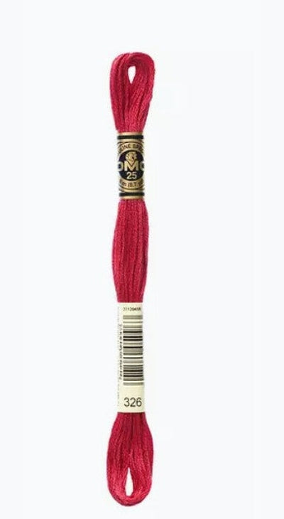 DMC 6 Strand Cotton Embroidery Floss / 326 V DK Rose