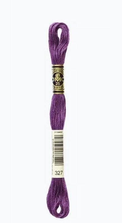 DMC 6 Strand Cotton Embroidery Floss / 327 DK Violet