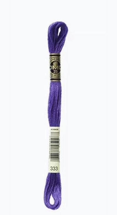 DMC 6 Strand Cotton Embroidery Floss / 333 V DK Blue Violet