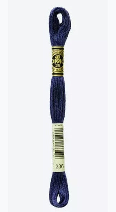 DMC 6 Strand Cotton Embroidery Floss / 336 Navy Blue