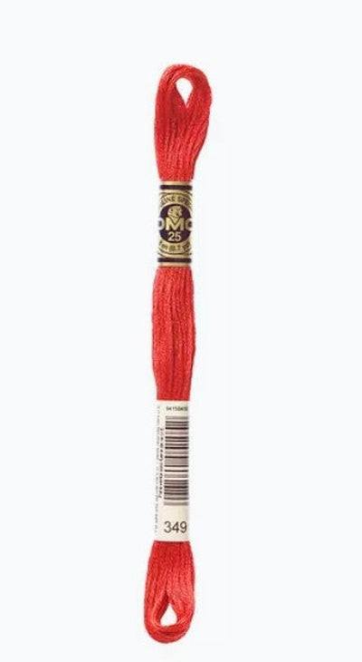 DMC 6 Strand Cotton Embroidery Floss / 349 DK Coral