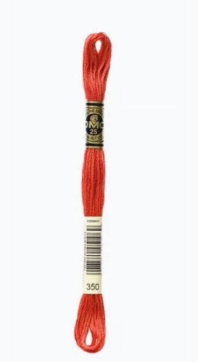 DMC 6 Strand Cotton Embroidery Floss / 350 MD Coral