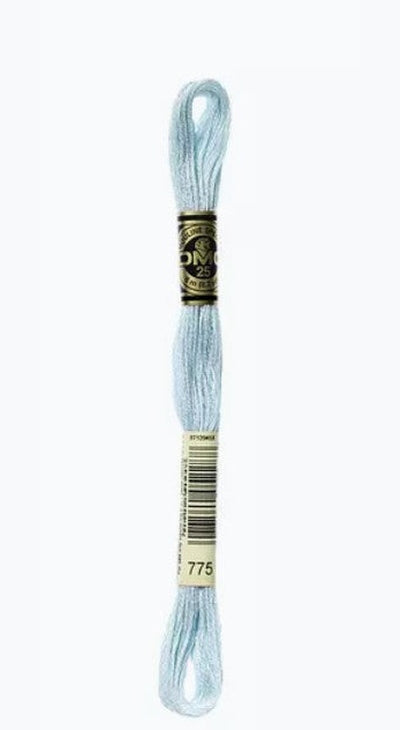 DMC 6 Strand Cotton Embroidery Floss / 775 V LT Baby Blue