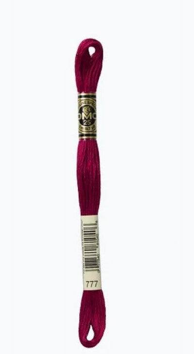 DMC 6 Strand Cotton Embroidery Floss / 777 V DK Raspberry