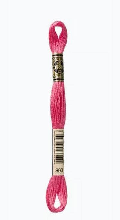 DMC 6 Strand Cotton Embroidery Floss / 893 LT Carnation