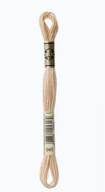 DMC 6 Strand Cotton Embroidery Floss / 945 Tawny