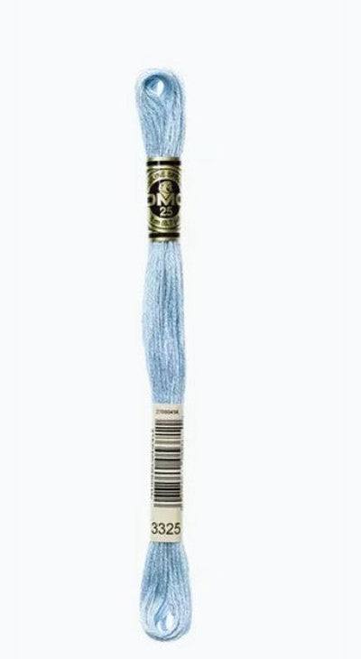 DMC 6 Strand Cotton Embroidery Floss / 3325 LT Baby Blue