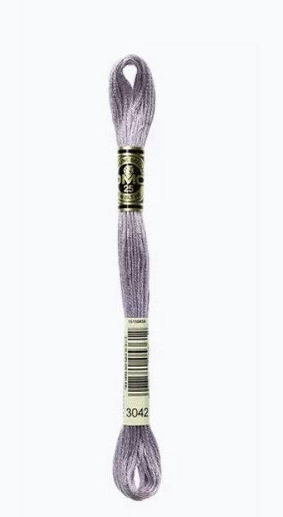 DMC 6 Strand Cotton Embroidery Floss / 3042 LT Antique Violet