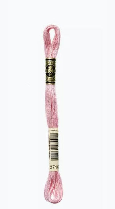 DMC 6 Strand Cotton Embroidery Floss / 3716 Ultra LT Dusty Rose