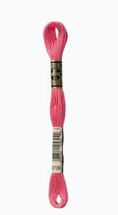 DMC 6 Strand Cotton Embroidery Floss / 3706 MD Melon