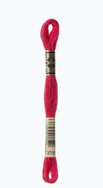 DMC 6 Strand Cotton Embroidery Floss / 3705 DK Melon